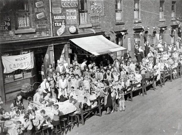 clifton Road VE Day