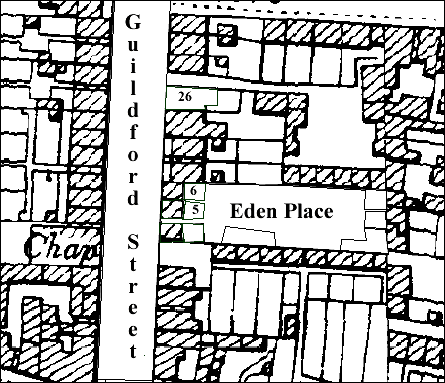 Map of Eden Place