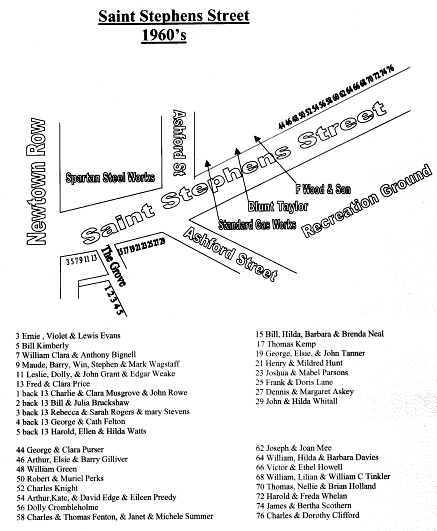 St Stephen's Street Plan